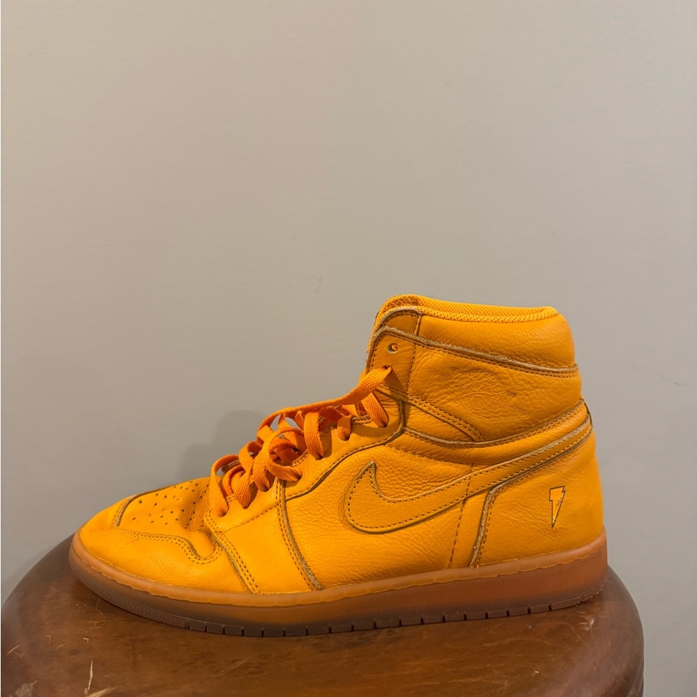 2017 Nike Air Jordan 1 Retro High OG Gatorade Orange Peel - Picture 10 of 14